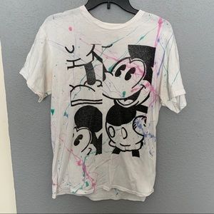 Disney Mickey Mouse Paint Tshirt